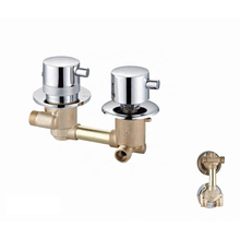 Manufacturer chrome plated faucets brass shower panel thermostatic faucet